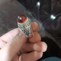انگشتر  عقیق قدیمی