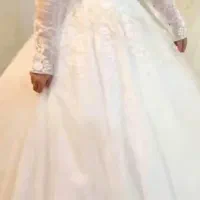 لباس عروس دانتل اروپایی