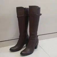 بوت ساق بلند تمام چرم|کیف، کفش، کمربند|ساری, |دیوار