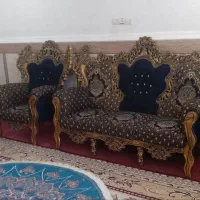 مبله سلطنتی+۲عدد عسلی|مبلمان خانگی و میز عسلی|کارون, |دیوار