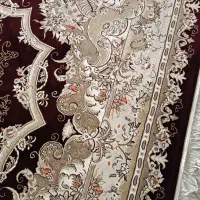 فرش گنجینه تمام نخ ۹متری