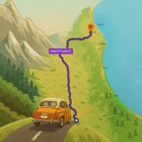 ماشین دربستی به تمام نقاط