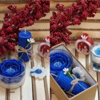 شمعهای دستساز مناسب دکور و هدیه|صنایع دستی و سایر لوازم تزئینی|سلمانشهر, |دیوار