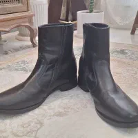 کفش بوت چرم طبیعی برند ترک YDS