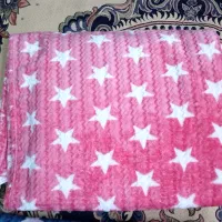 پتو ژله ای نو دو رنگ صورتی و آبی