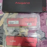 2 عدد رم RGB 8GB asgard 3200mhz