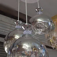 لوستر پرنور و زیبا|لوستر و چراغ آویز|شیراز, لاله|دیوار