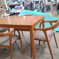 میز ناهار خوری ۴ نفره چوب راش|میز و صندلی غذاخوری|شهرکرد, |دیوار