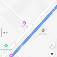 زمین-تجاری-نبش-بلوار-حرم-راوند-جنب-هیات-علی-اکبر