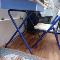 میز وصندلی تحریر تاشو محکم‌ومقاوم،باکس لوازم  داره|میز تحریر و کامپیوتر|مشهد, سرافرازان|دیوار