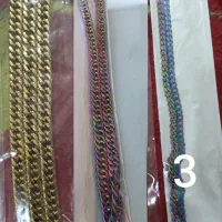 گردنبند و دستبند استیل رنگ ثابت