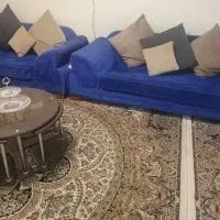 فروش مبل 7 نفره +یک میز بزرگ و4 عسلی|مبلمان خانگی و میز عسلی|نجفآباد, مولوی شمالی|دیوار