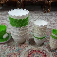 گلدان دور توری مواددرجه ۱