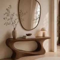 آیینه قدی و میز کنسول