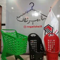 استند میوه و سبزی چرخ خرید استند پانچی استند آویز