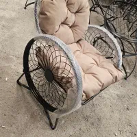 صندلی طرح آلکاسر باغی مبلمان اتشدان دار 77|صندلی و نیمکت|محمدشهر, محمدشهر|دیوار