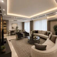 ۱۰۸متر/۲خواب/سالن پرده خور/فول امکانات