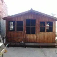 ساخت آلاچیق چوبی و کلبه و تخت های سنتی