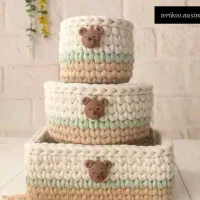 سبد تریکو بافی|صنایع دستی و سایر لوازم تزئینی|بافت, |دیوار