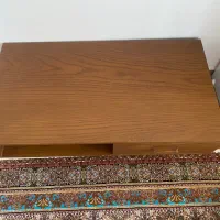 میز جلو مبلی چوب گردویی|مبلمان خانگی و میز عسلی|فومن, |دیوار