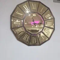 ساعت کاملا نو و سالم|ساعت دیواری و تزئینی|مشکیندشت, |دیوار