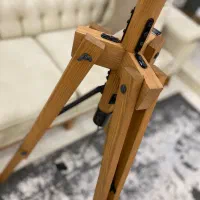 آباژور مدرن تلسکوپی برند چوبی نو|چراغ خواب و آباژور|محمدیه-قزوین, |دیوار