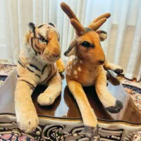 عروسک آهو پولیشی و ببر