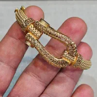 دستبند امگا طلای 18 عیار کم اجرت|جواهرات|اهواز, طالقانی|دیوار