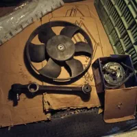 موتور فن و طبق پراید