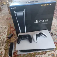 ps5 دو دسته اصلی با متعلقات