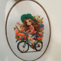 قاب عکس گلدوزی شده