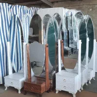 آینه قدی بیضی طرح سلفی|آینه|تبریز, |دیوار