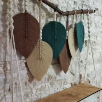 دیوارکوب مکرومه|صنایع دستی و سایر لوازم تزئینی|مشکیندشت, |دیوار