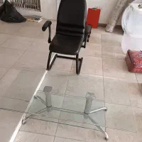 صندلی اصل نیلپر آلمان جلو مبلی استیل شیشه نیلپر 10