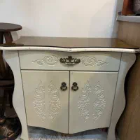 کنسول چوبی مخملی|بوفه، ویترین، کنسول|تهران, مجیدیه|دیوار