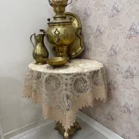 سرویس برنجی با پایه برنجی سنگین اصلی