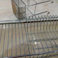 آبچکون آویز  کنار سینک و جا قاشقی|آب‌چکان و نظم‌دهنده ظروف|تهران, سلسبیل شمالی|دیوار