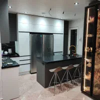 کابینت کمد دیواری تی وی وال با ضمانت ۵ ساله