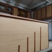 کابینت ام دی اف همراه با هودوسینک وشیرظرفشویی