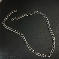 گردنبند زنجیر  استیل