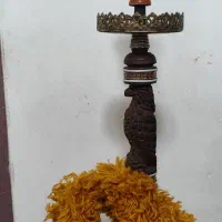 ۳ عدد قلیان چوبی و برنجی/اب بندی شده