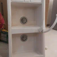 سینک دولگنه سینی دار خارجی بدون لب پری