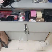 دکوری طوسی روشن|کتابخانه، شلف، قفسههای دیواری|تهران, افسریه جنوبی|دیوار