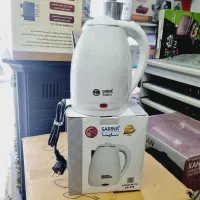کتری تک برقی سارینا باگارانتی رنگ سفید|قوری، کتری، قهوه‌ساز دستی|گرگان, |دیوار