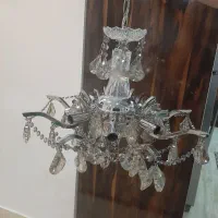 دوعدد لوستر|لوستر و چراغ آویز|رشت, لاکانی|دیوار