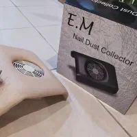 فن زیر دست تک فن تک موتوره nail dust collector