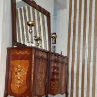 کونسول منبت کاری شده وکار رنگ|بوفه، ویترین، کنسول|فردیس, فردیس|دیوار