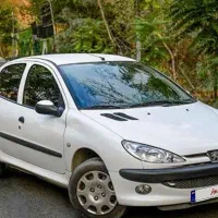 ۲۰۶ صندوق دار رنگ سفید مدل ۱۳۹۳