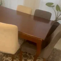 میز ۶نفره|میز و صندلی غذاخوری|ماکو, |دیوار