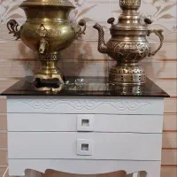 سماور ذغالی مهردار روسی